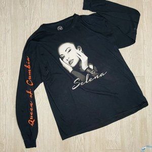 Official Selena merchandise long sleeve sweater “ queen of Columbia “ cotton XL